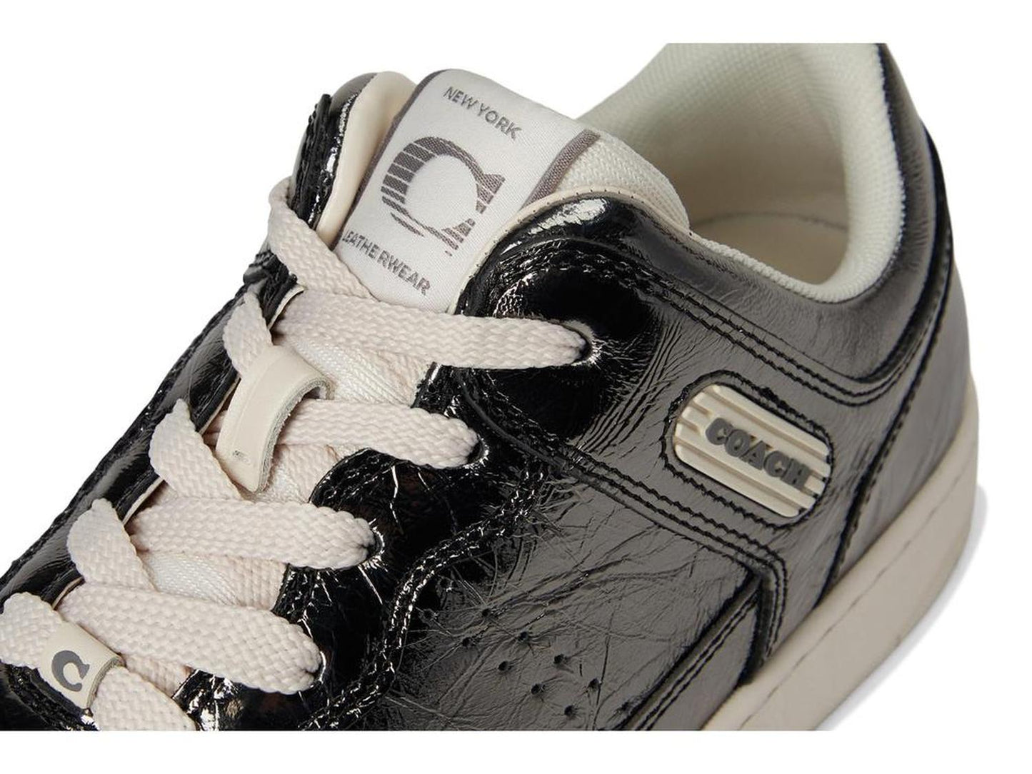C201 Crinkle Metallic Sneaker