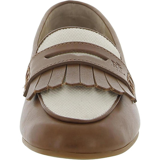 Adison Kilt Womens Leather Embellished Loafers