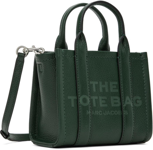 Khaki 'The Leather Crossbody' Tote