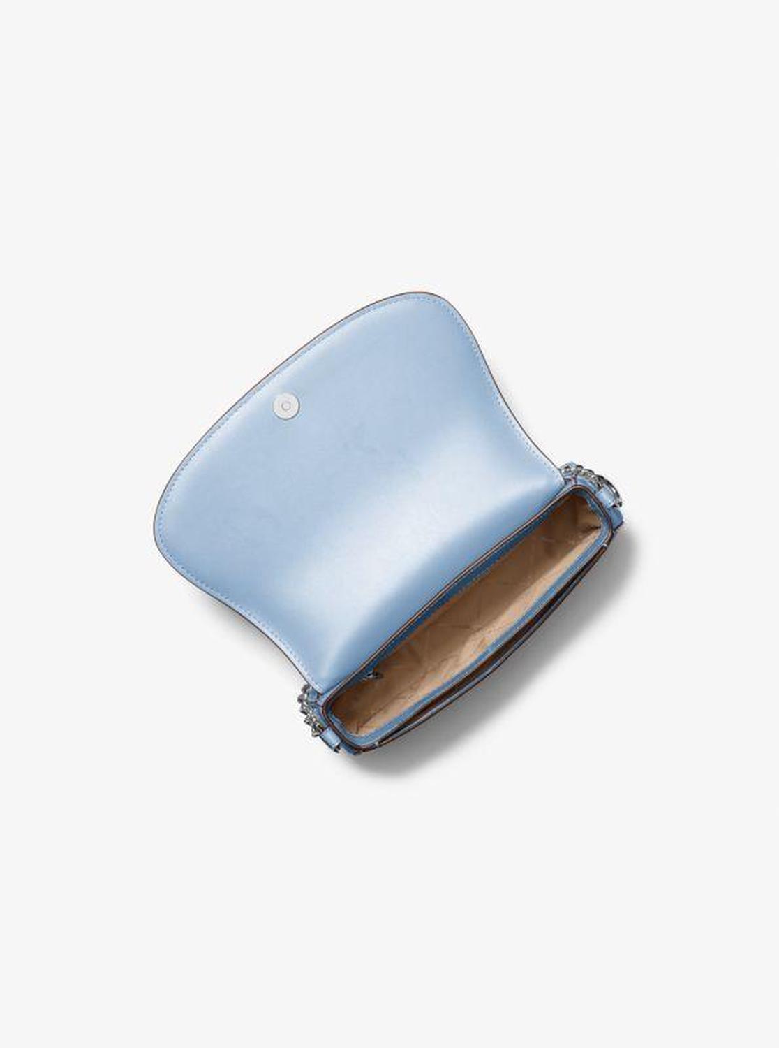 Mila Medium Leather Messenger Bag
