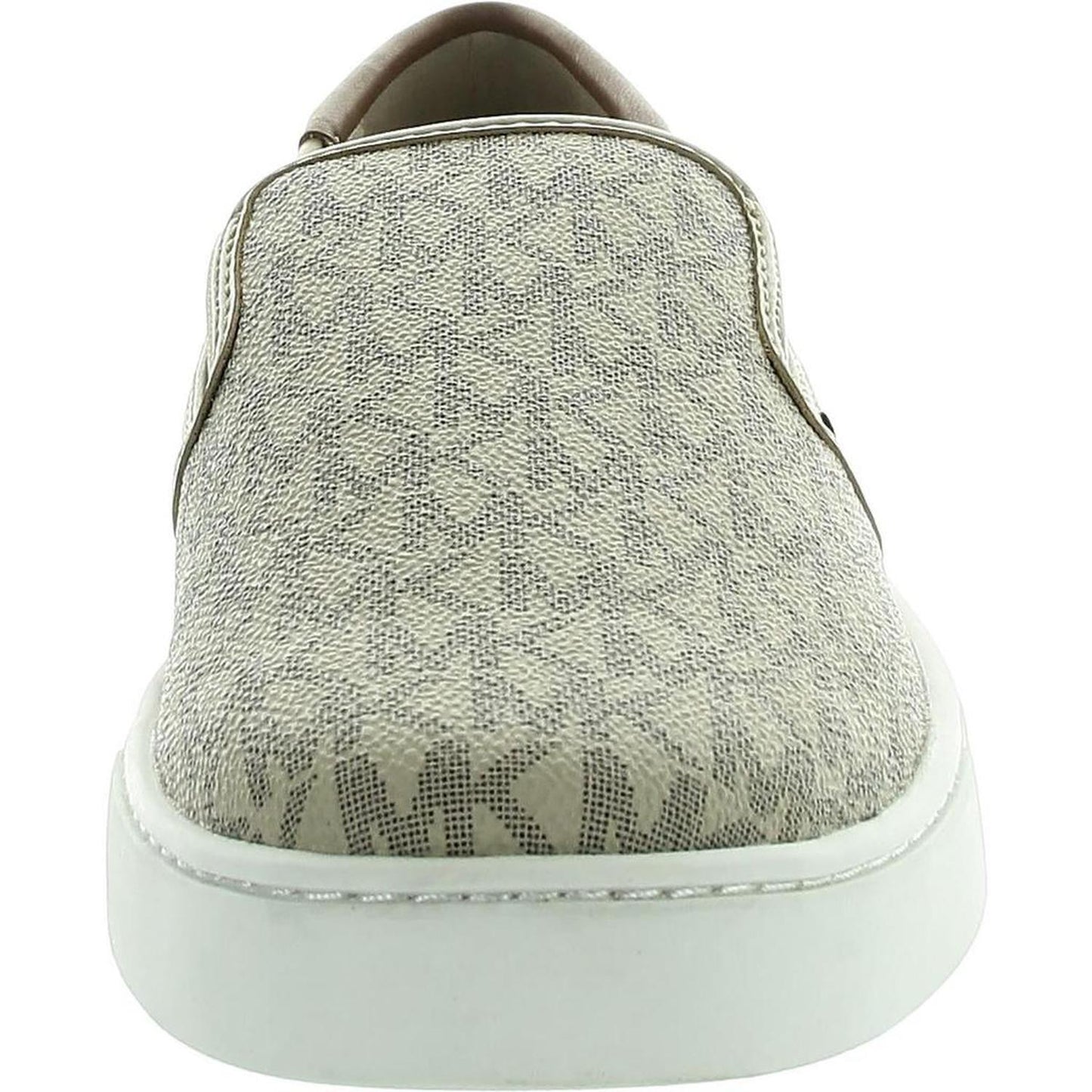 Nate Mens Monogram Faux Leather Loafers