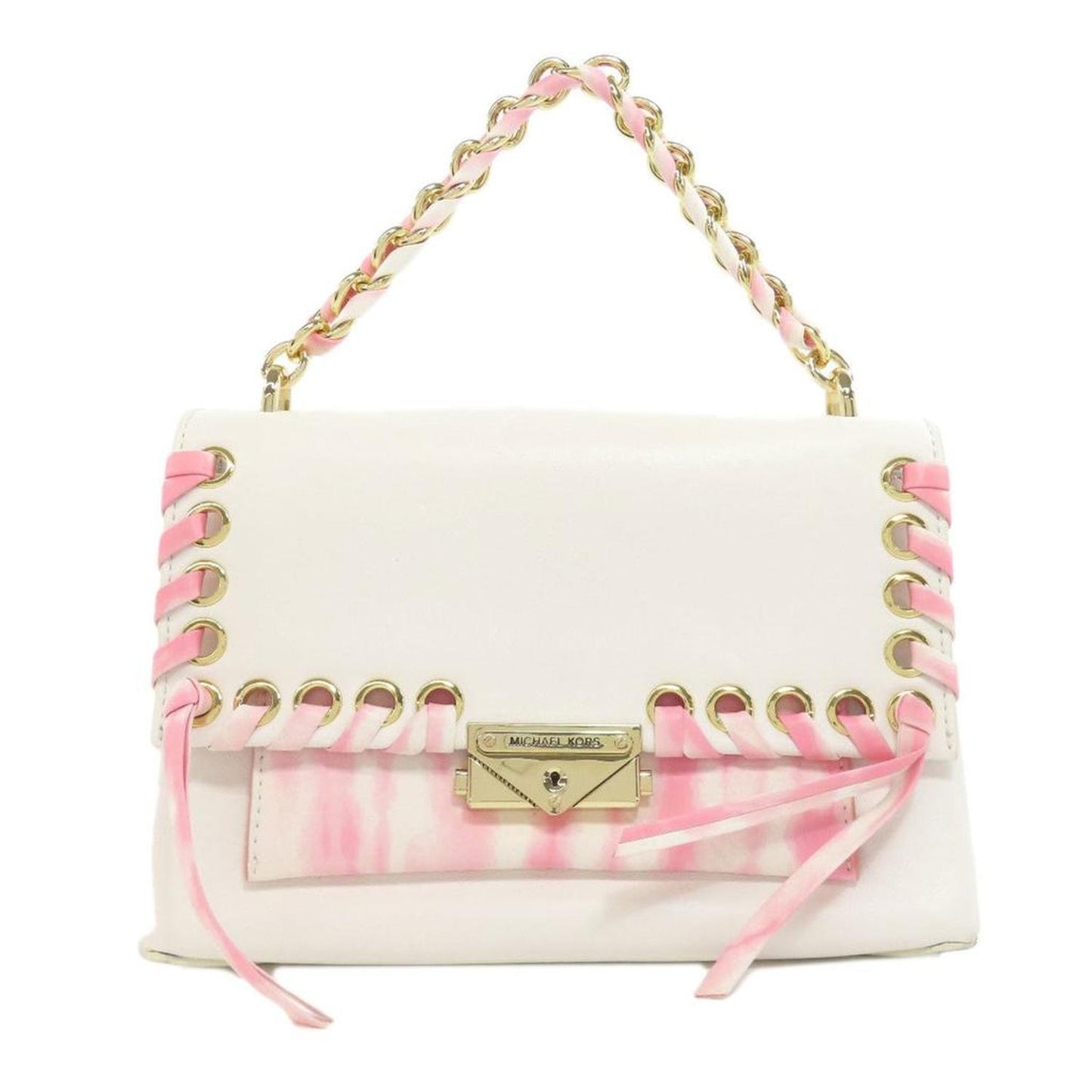 pink  Leather Handbag (Pre-Owned)