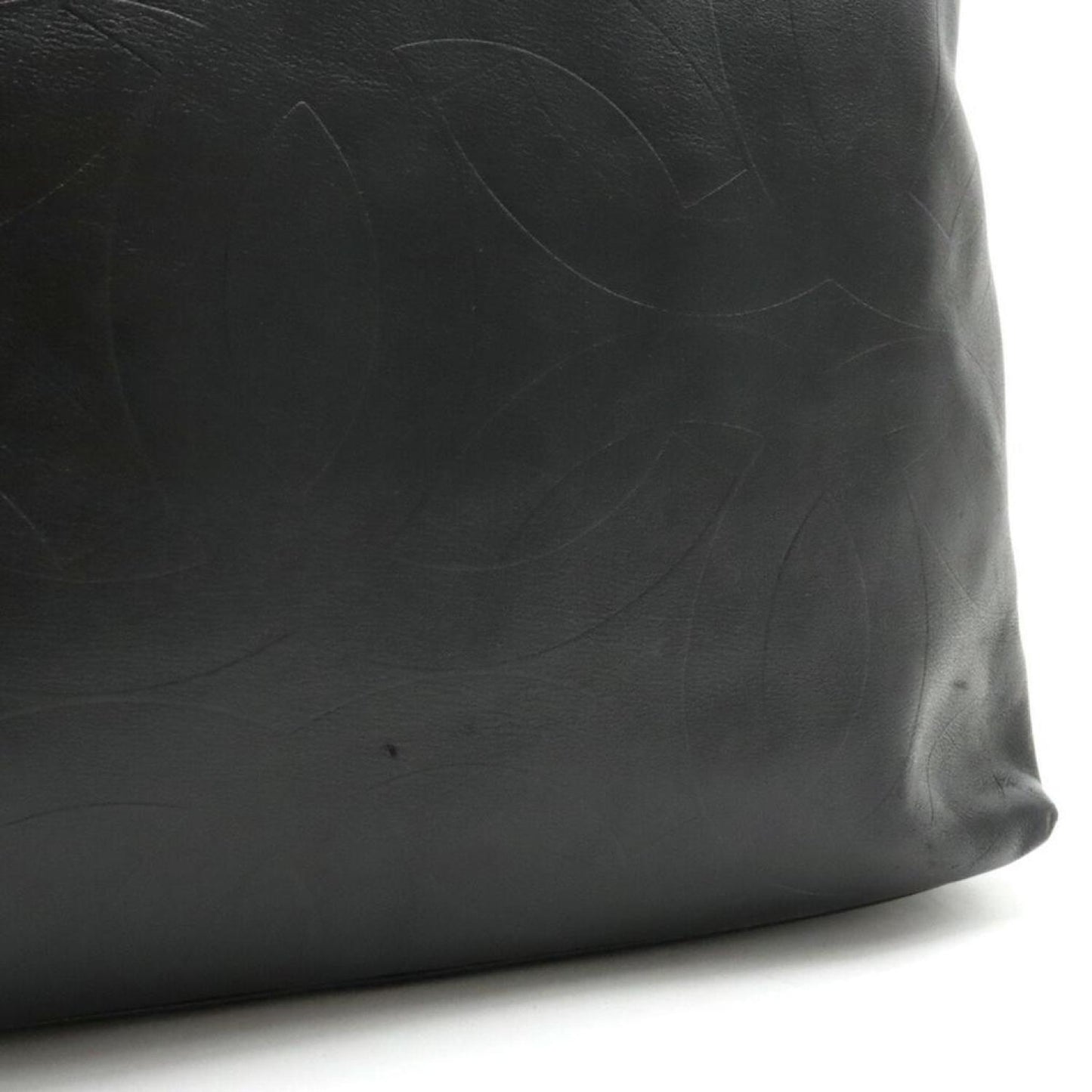 Chanel Coco Mark Leather Tote Bag (Pre-Owned)