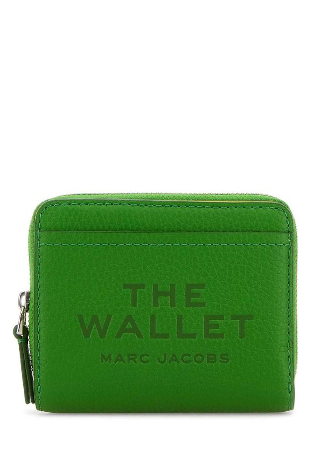 Marc Jacobs Logo Printed Zipped Mini Compact Wallet