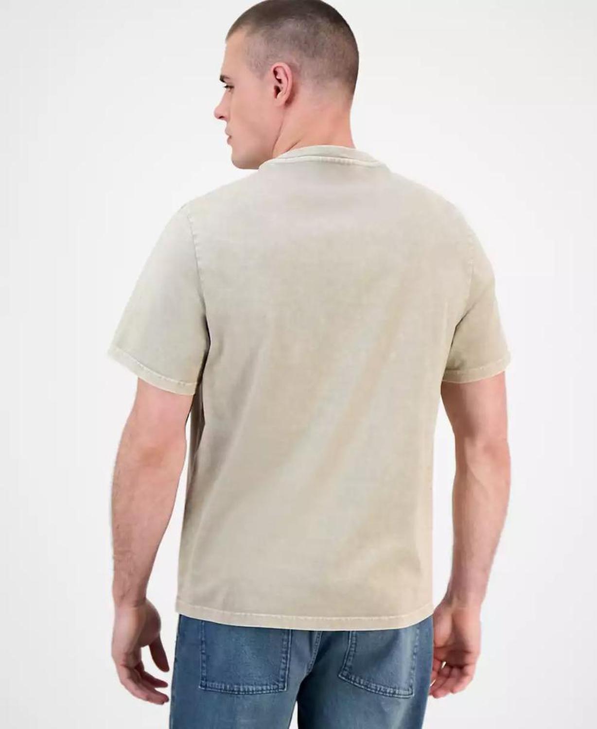 Men's Acid Washed Logo T-Shirt