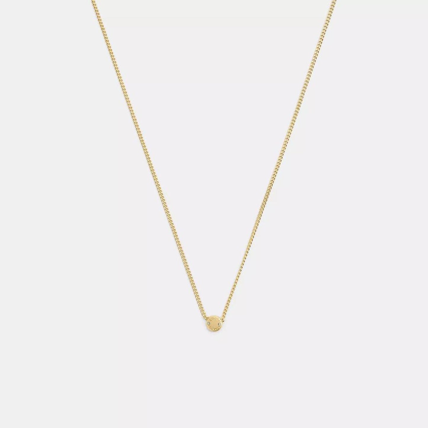 Rivet Pendant Necklace