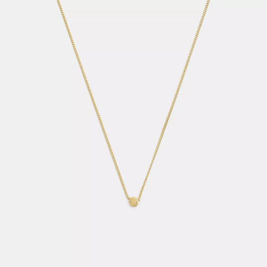 Rivet Pendant Necklace