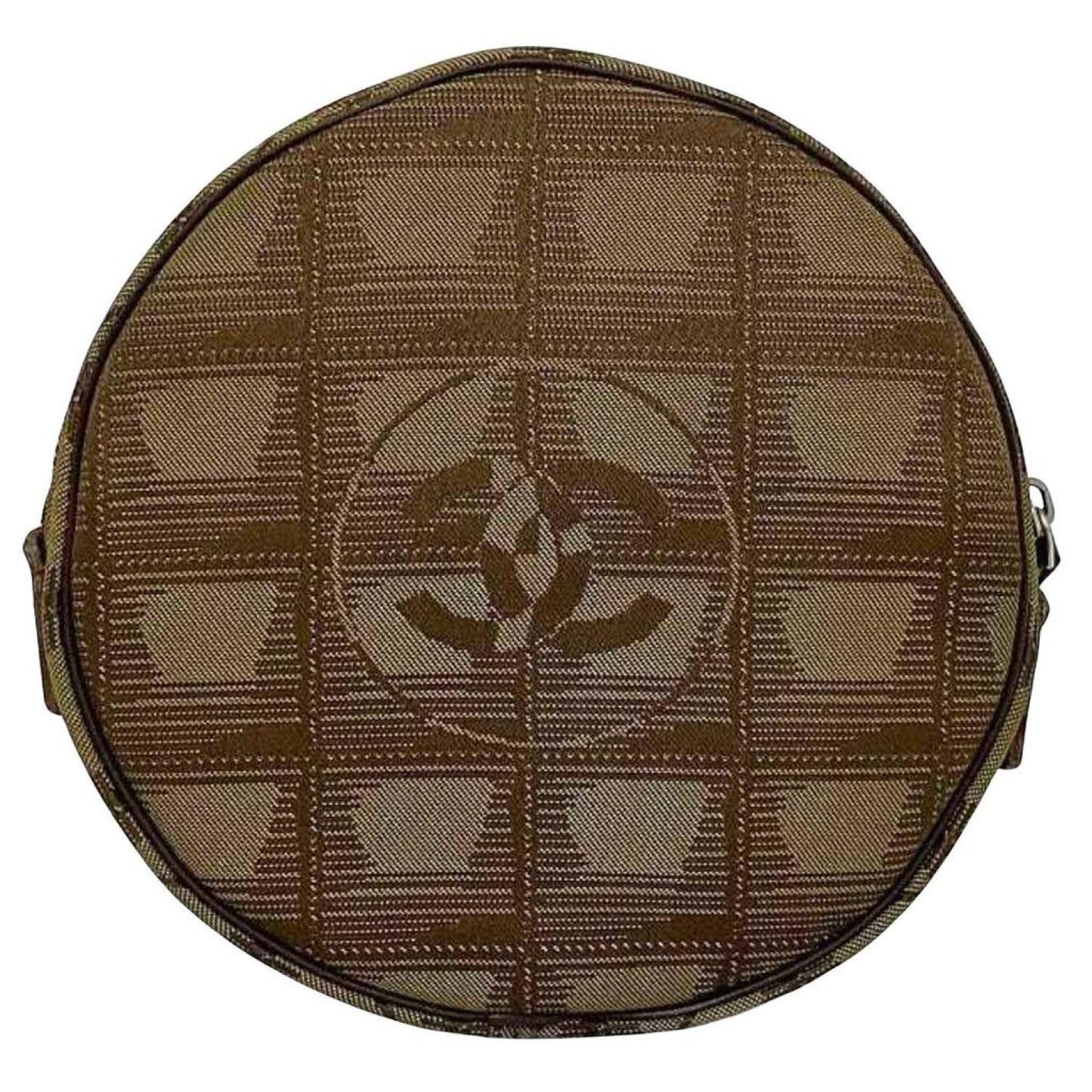 Chanel Travel Line Synthetic Clutch Bag (Pre-Owned)