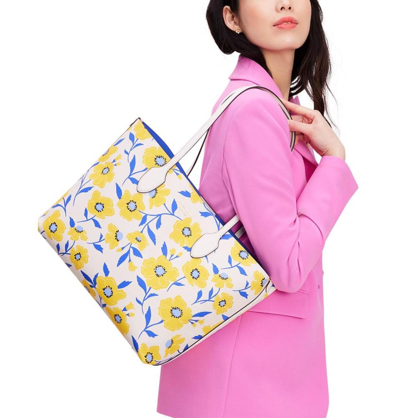 Bleecker Sunshine Floral Printed Tote