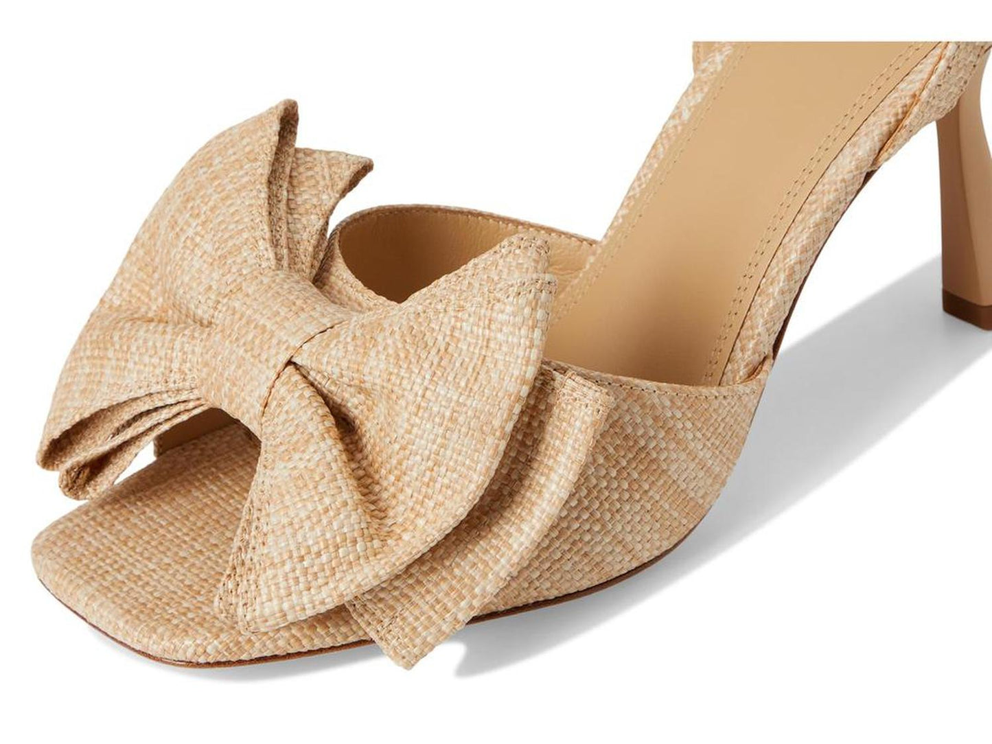 Beau Raffia Heeled Sandal
