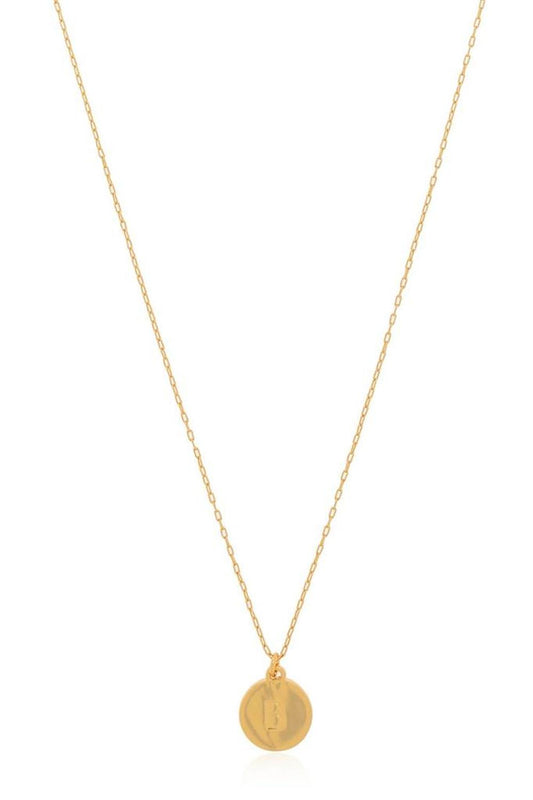 Kate Spade B Mini Pendant Necklace