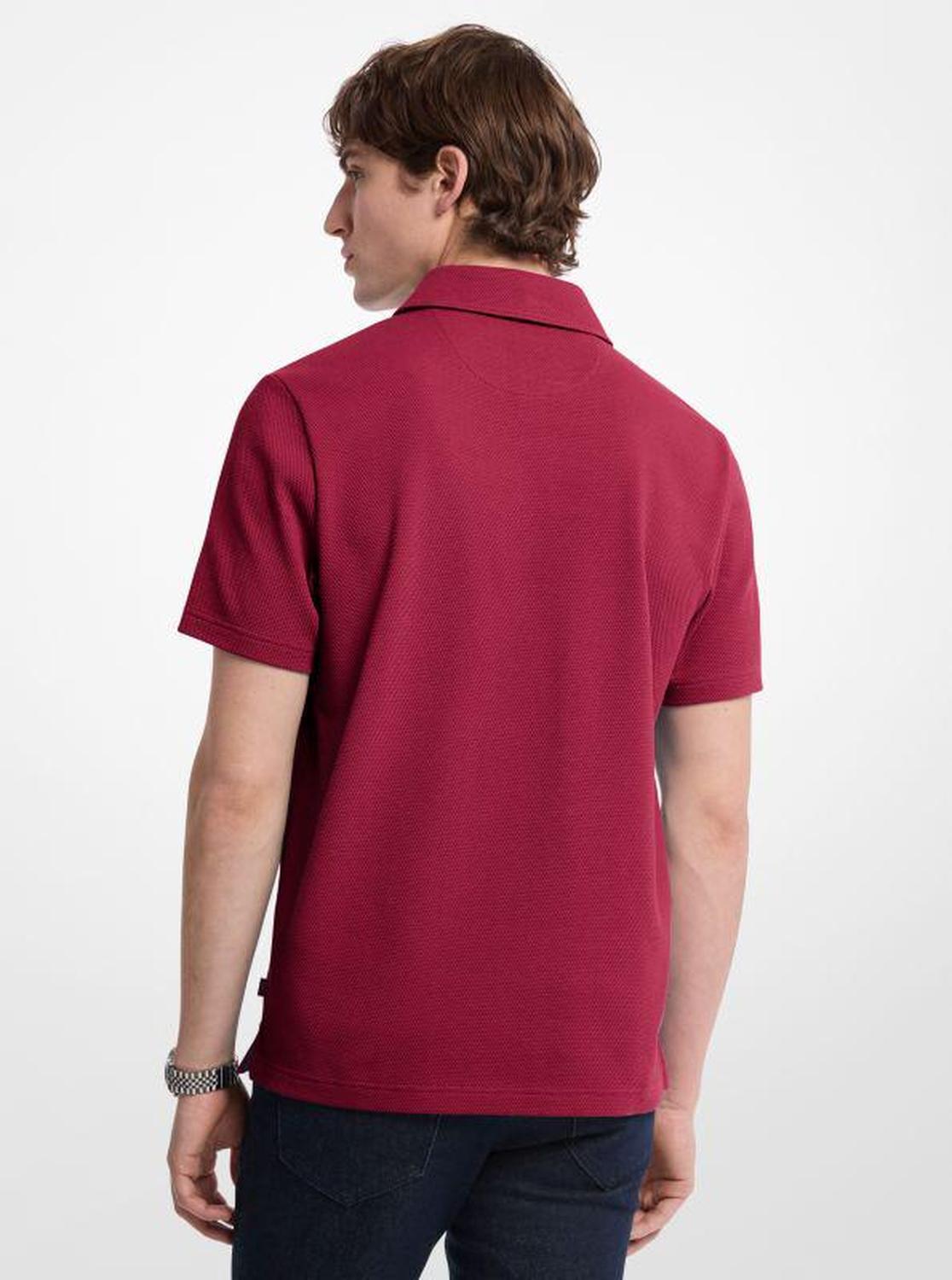Stretch Cotton Polo Shirt
