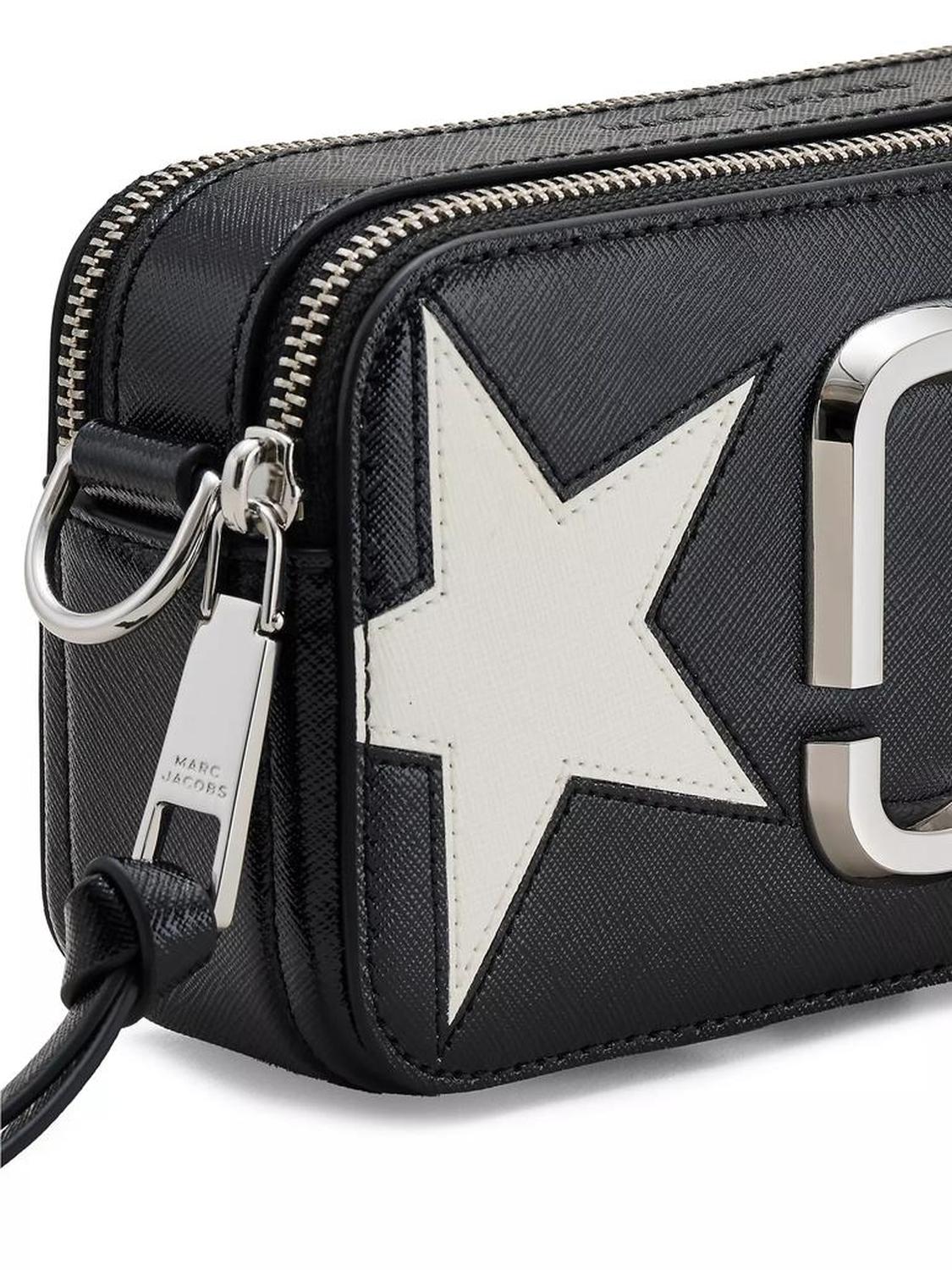 The Star Patchwork Leather Snapshot Crossbody Bag