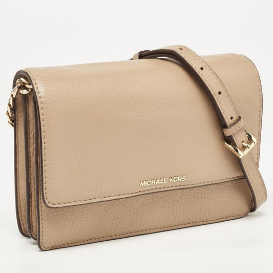 Michael Kors Leather Daniela Crossbody Bag