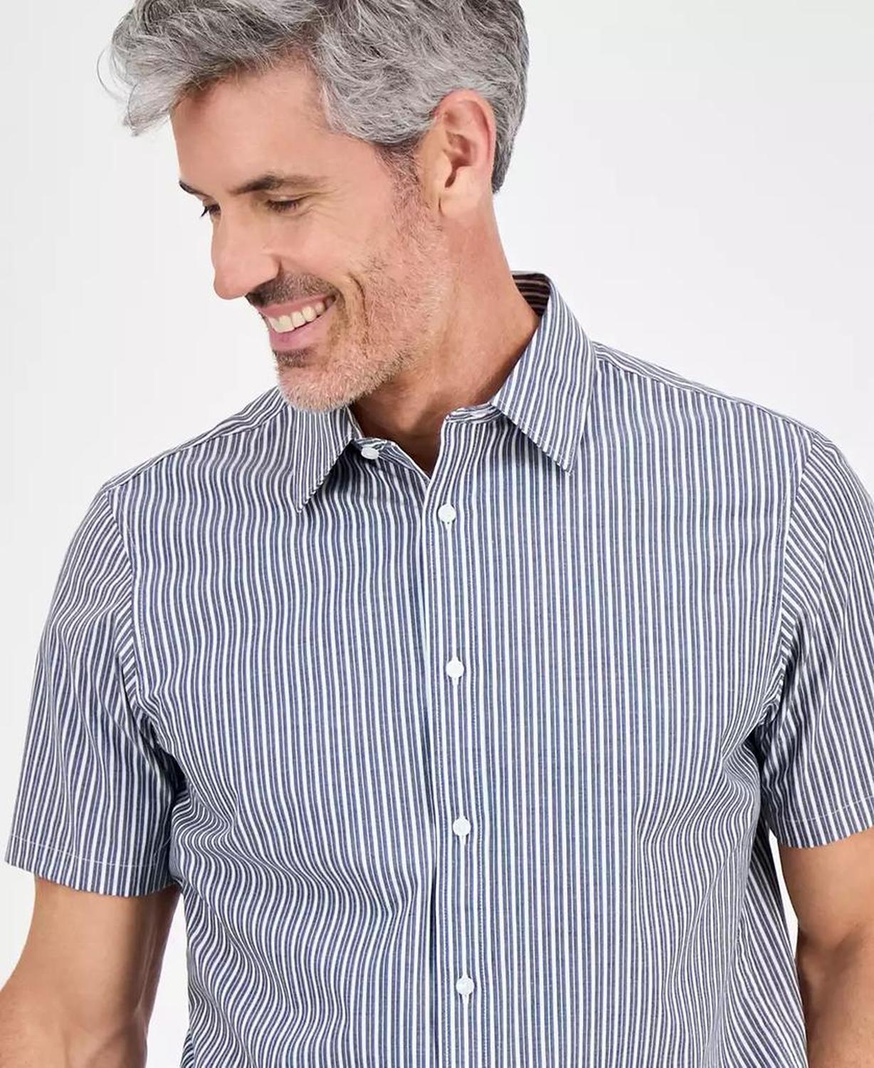 Men's Classic-Fit Stripe Shirt