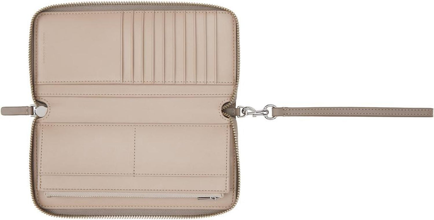 Gray 'The Covered J Marc' Continental Wallet