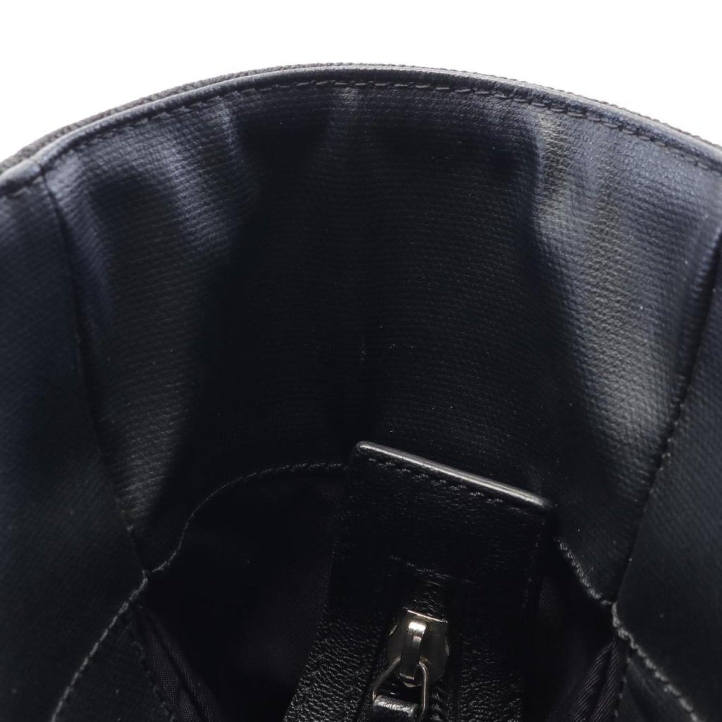 Paris Biarritz Gm Handbag Tote Bag Coated Canvas Leather Silver Hardware