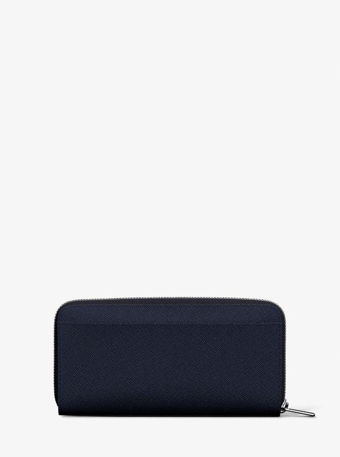 Cooper Saffiano Leather Zip-Around Wallet