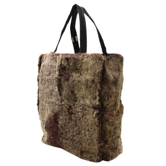 Chanel  Fur Tote Bag (Pre-Owned)