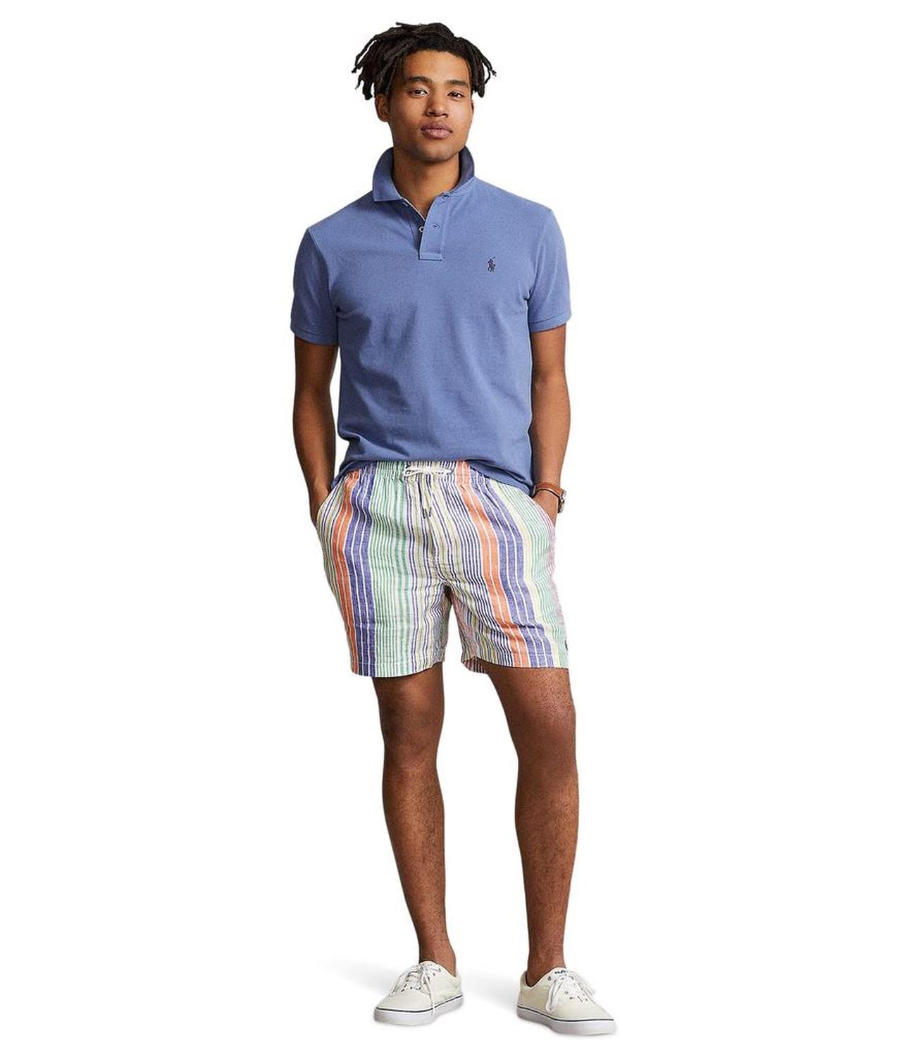 Custom Slim Fit Mesh Polo Shirt