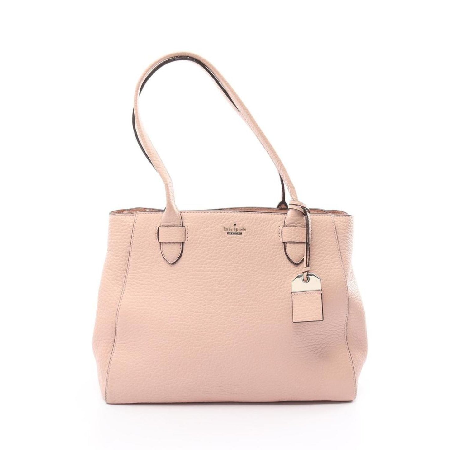 Handbag Tote Bag Leather Beige