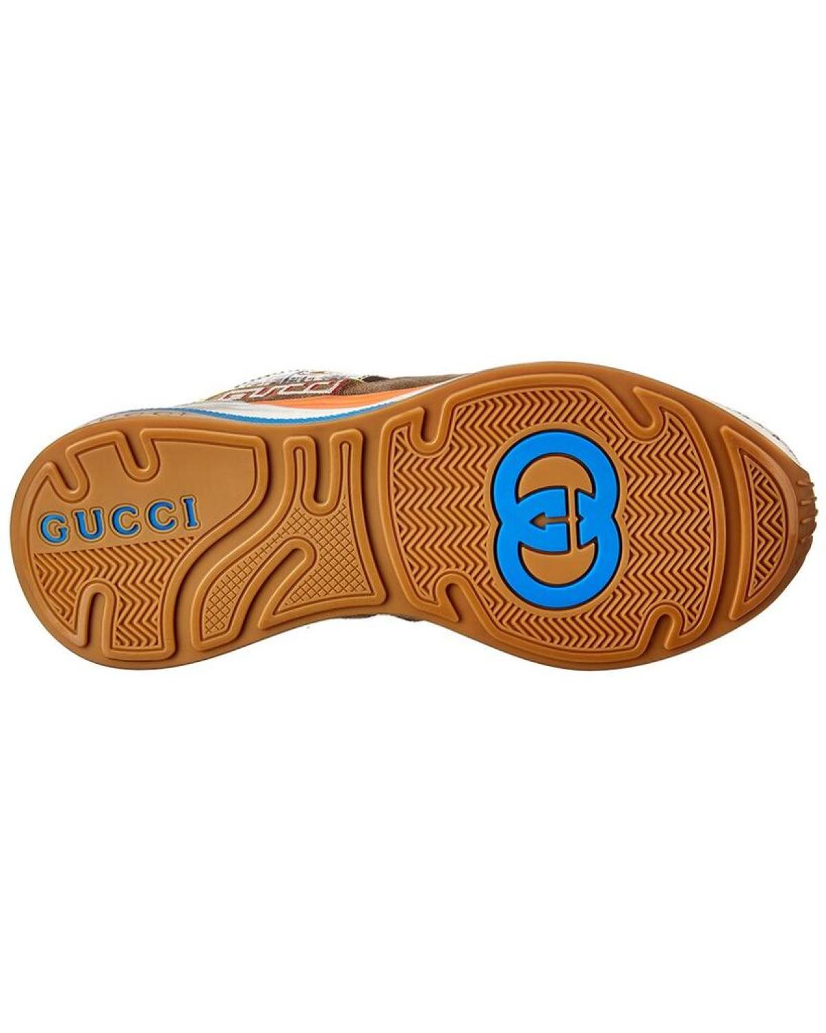 Gucci Tejus Ultrapace Suede Sneaker