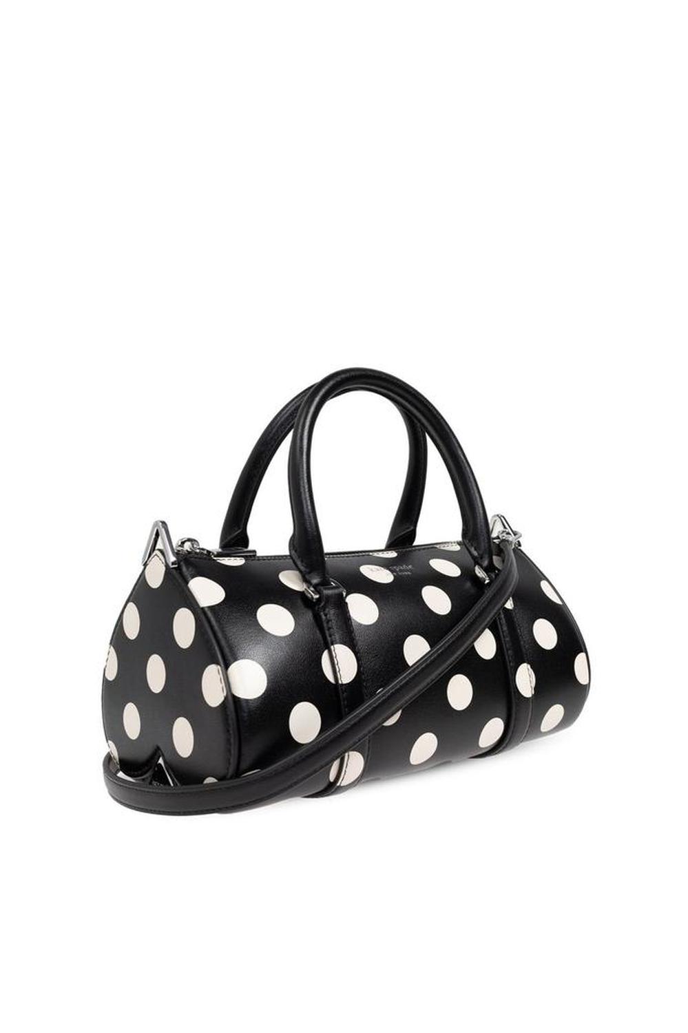 Kate Spade Polka Dot Cylinder Tote
