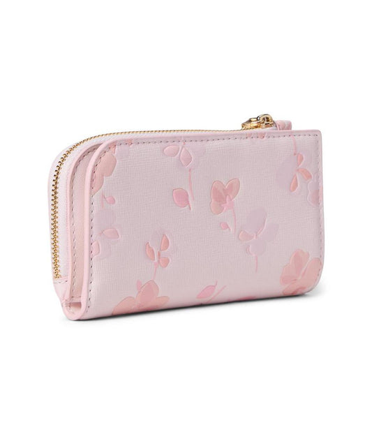 Devin Spring Pansies Small Slim Bifold Wallet