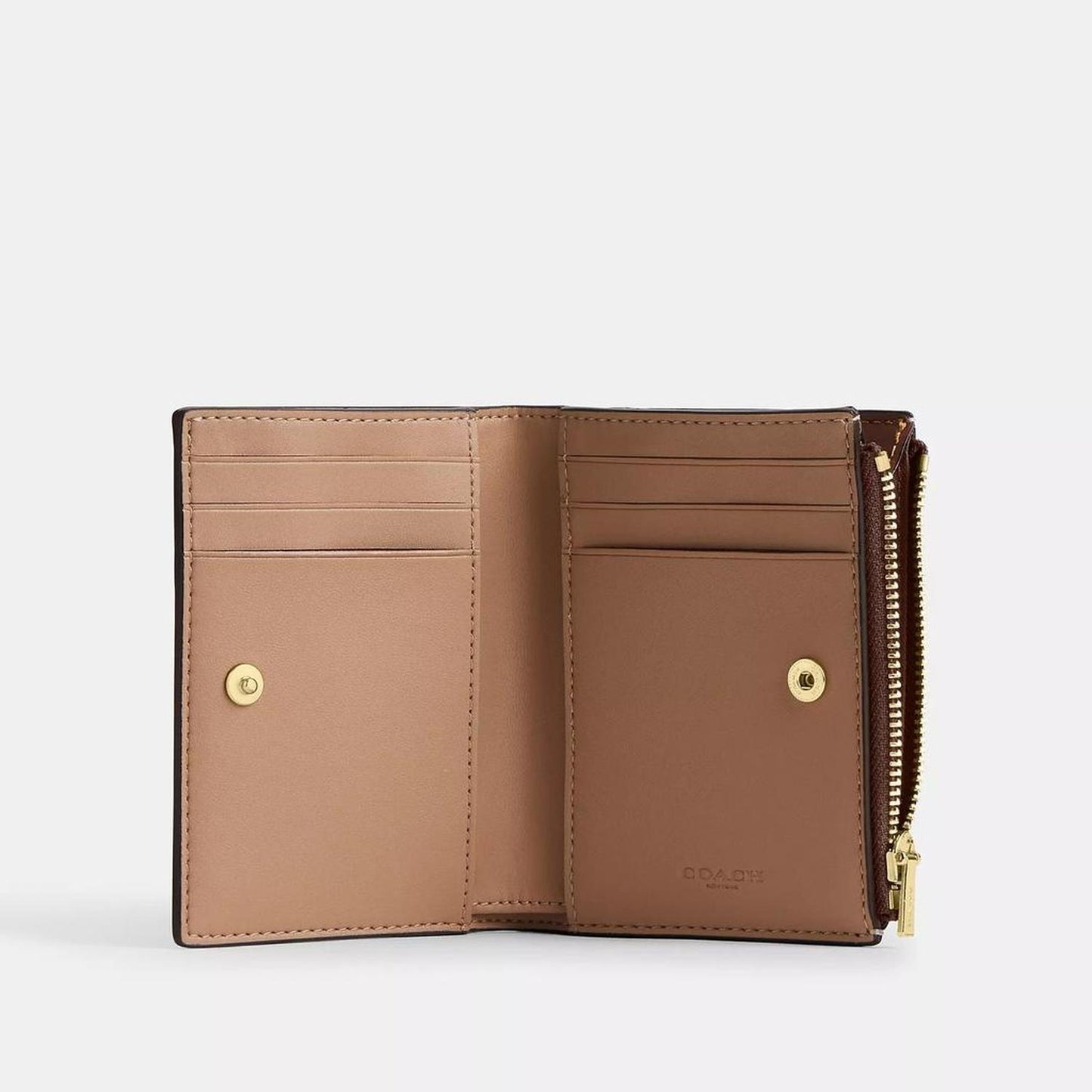 Coach Outlet Bifold Wallet In Signature Canvas