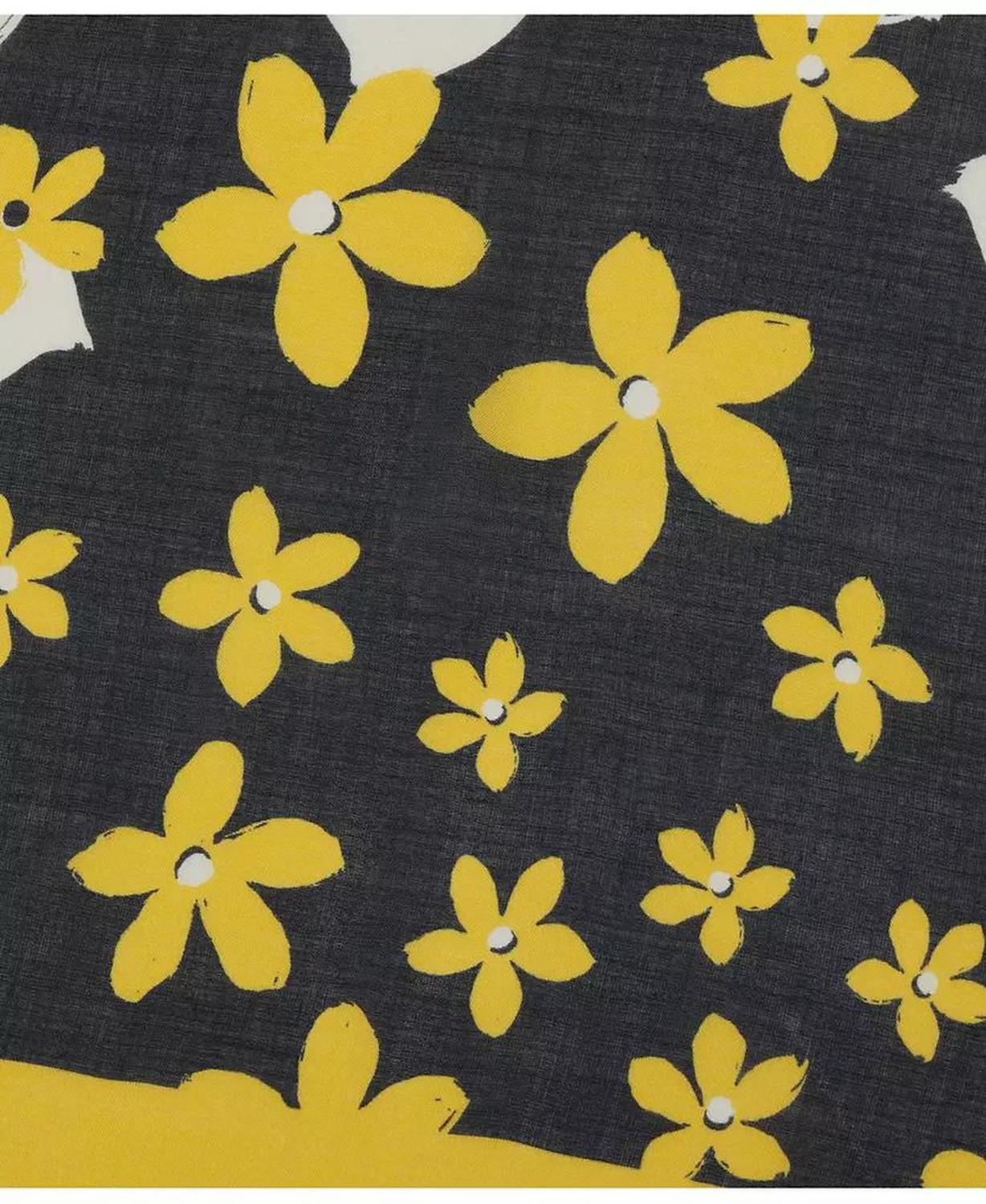 Women's Summer Blooms Large Square Scarf