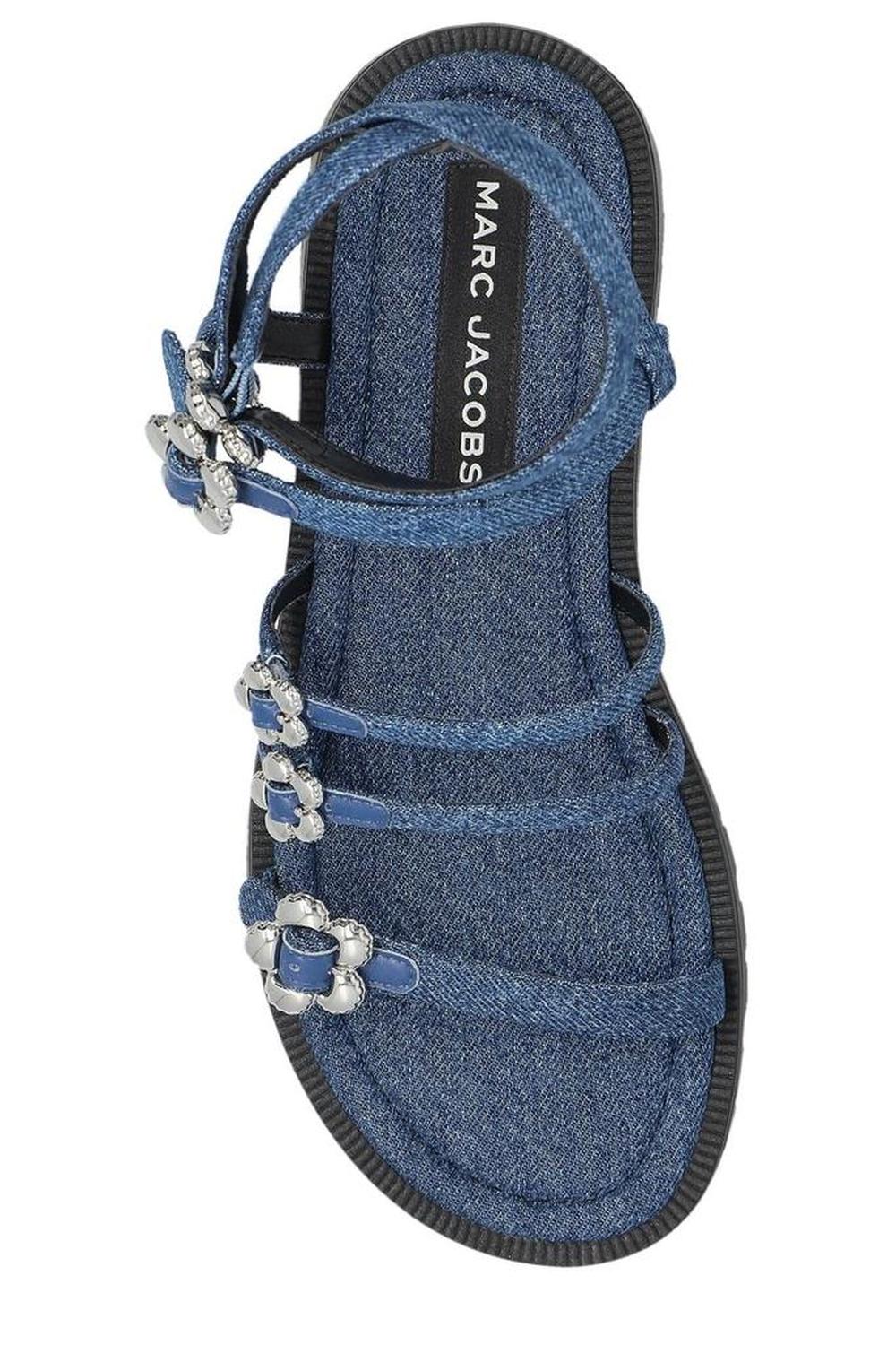 Marc Jacobs The Denim Daisy Gladiator Sandals