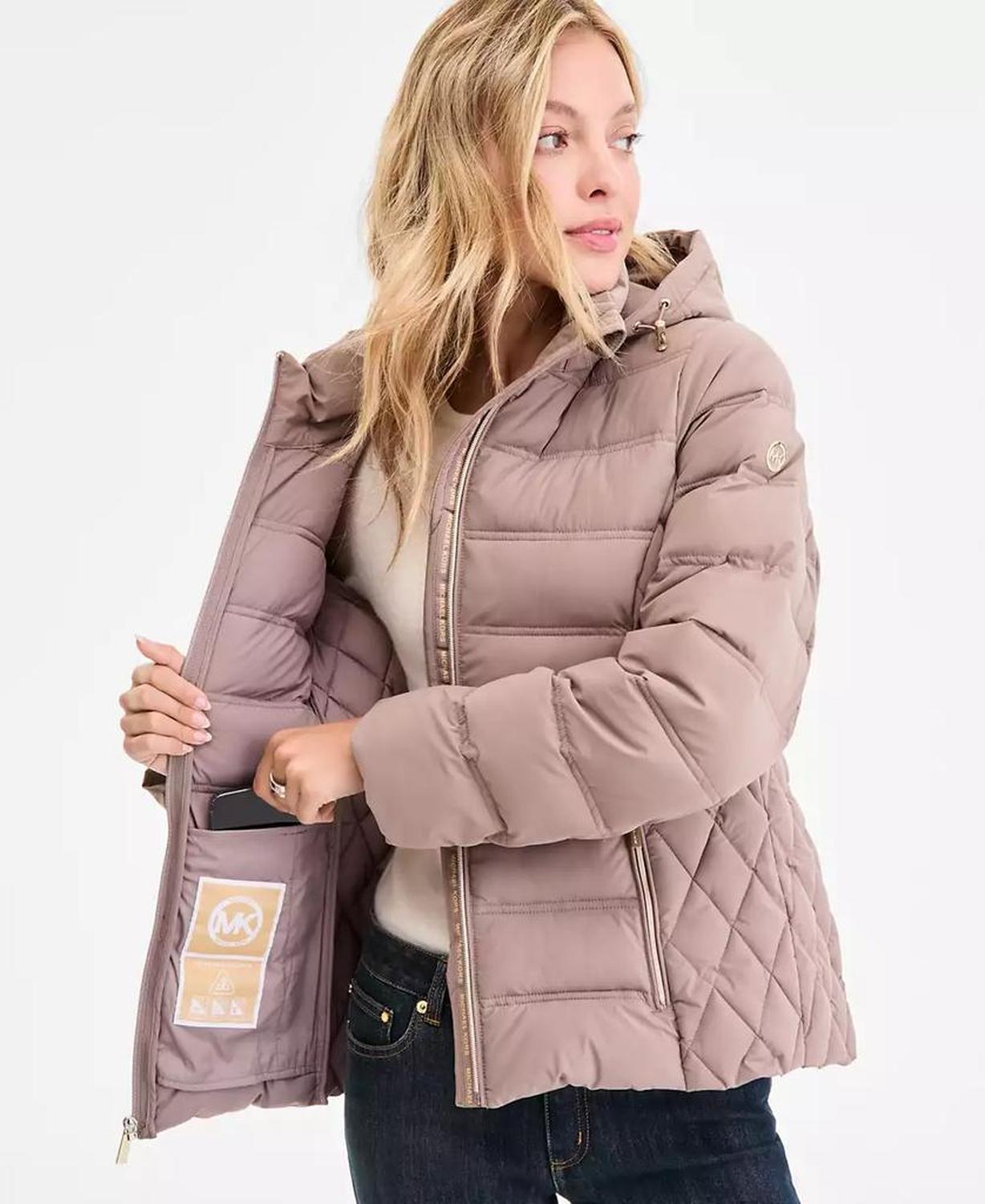 Women's Hooded Packable Puffer Coat, Exclusively at Macy's, P/XXS-XX