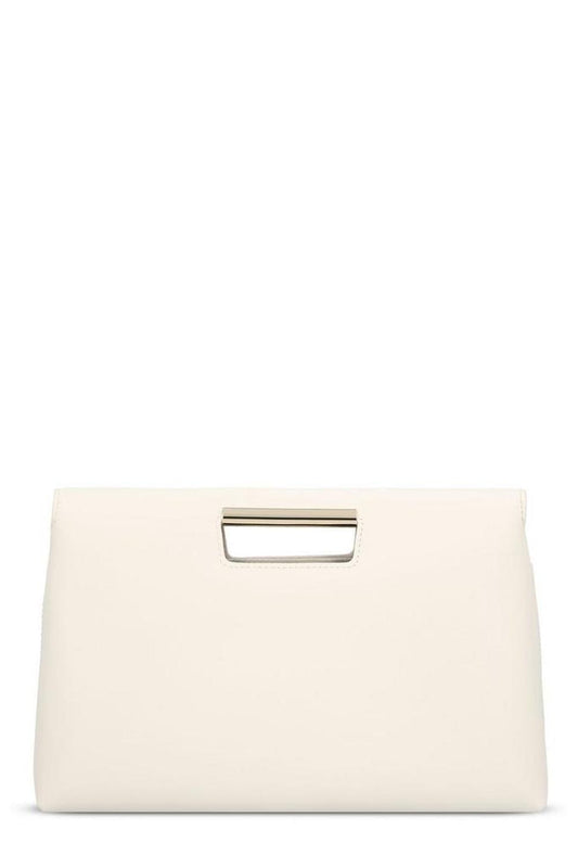Furla Logo Engraved Medium Clutch Bag
