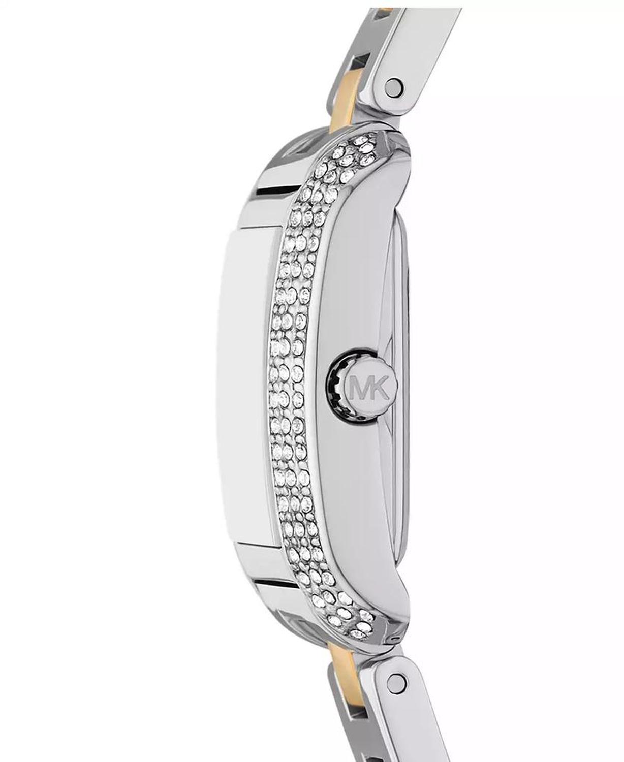 Women's Emery Three-Hand Two-Tone Stainless Steel Watch, 22x28mm