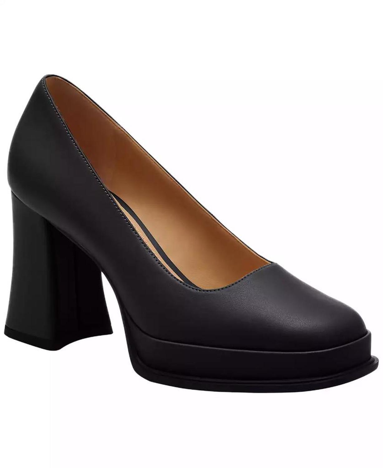 Women's Sculpted C Leather Pumps