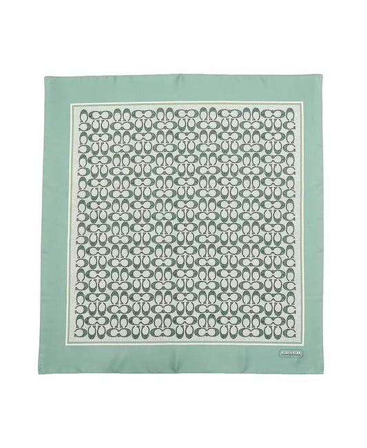 Women's Vintage Signature Print Silk Square Scarf