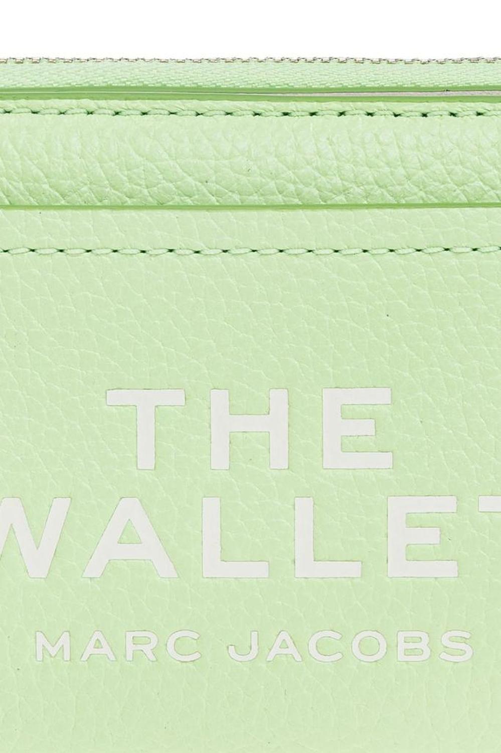 Marc Jacobs Logo Printed Zipped Mini Compact Wallet