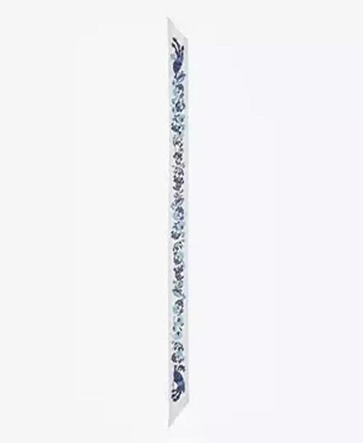 Women's Peacock Floral Skinny Scarf