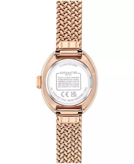 Women's Sammy Rose Gold Tone Stainless Steel Mesh Bracelet Watch, 22.5mm