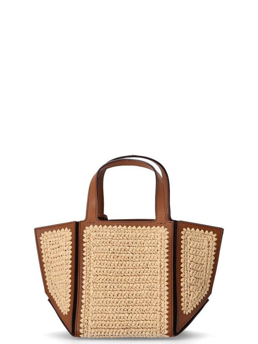 Michael Kors Jordi Small Hand-Crocheted Tote Bag