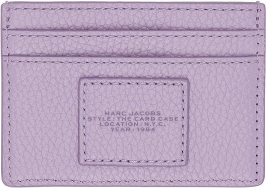 Purple 'The Leather Card Case' Card Holder