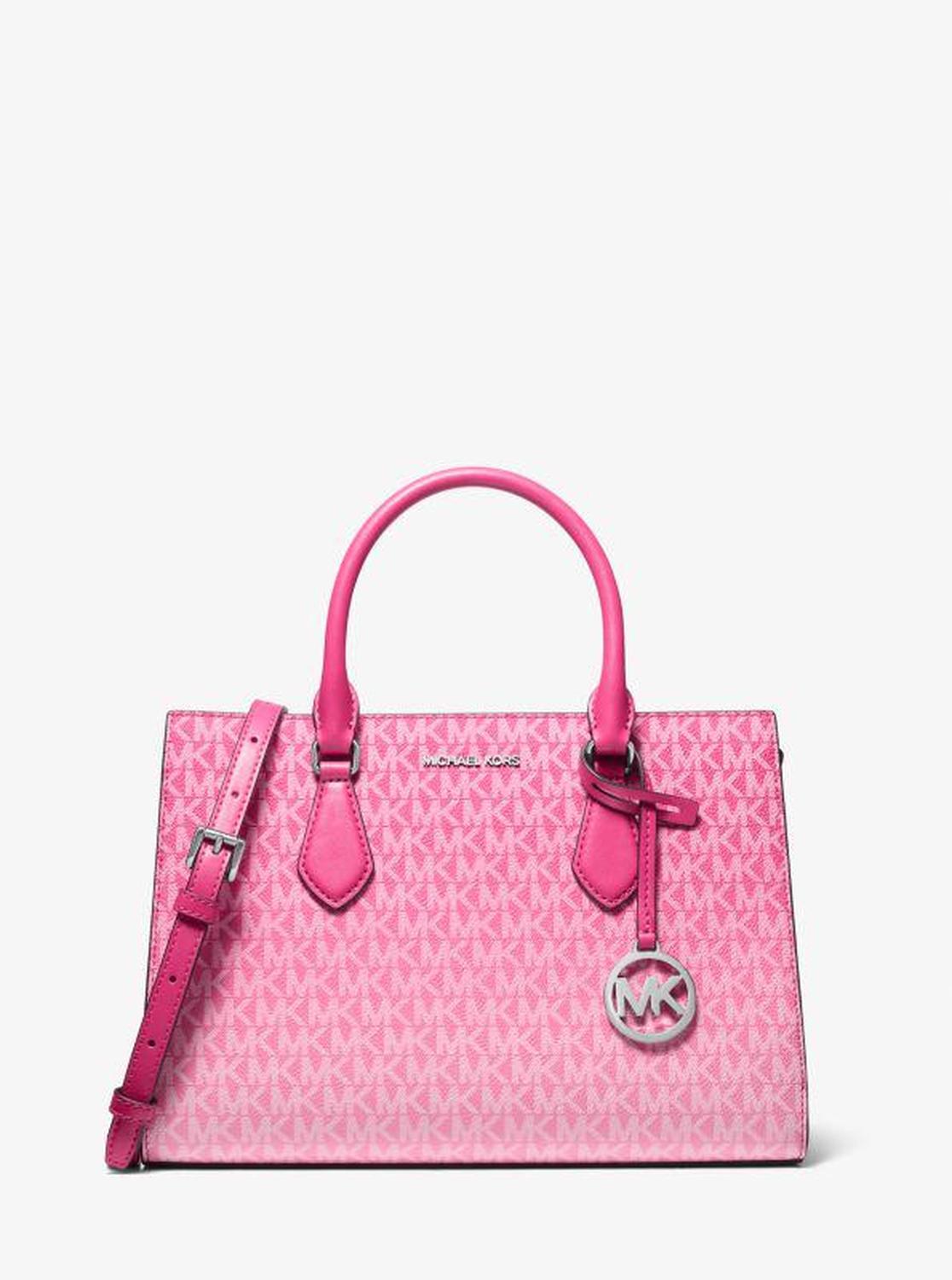 Sheila Medium Ombré Signature Logo Satchel