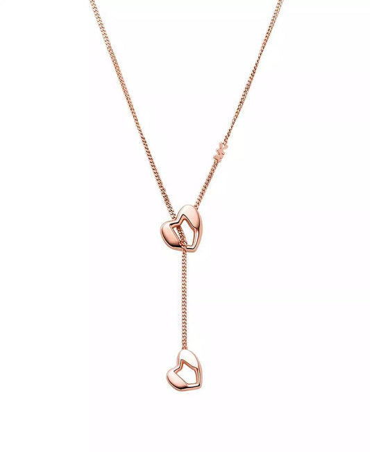 Lariat Heart Y Necklace