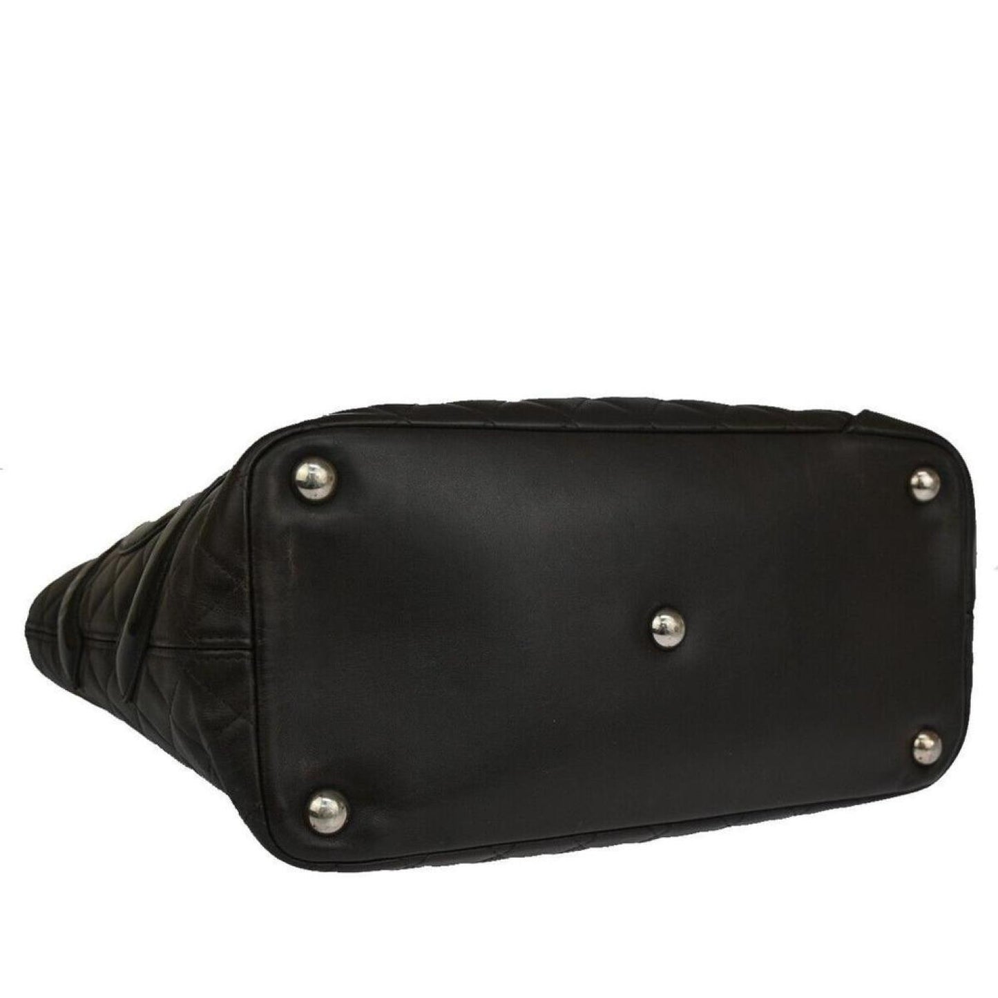 Chanel Cambon Leather Shoulder Bag (Pre-Owned)
