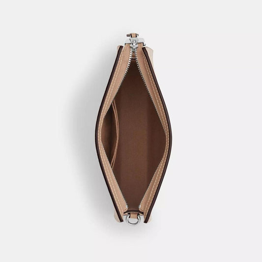 Slim Crossbody Bag In Signature Canvas