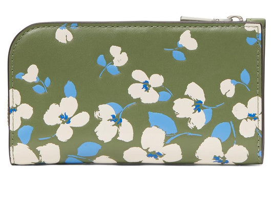 Devin Painterly Bouquet Small Bifold Wallet