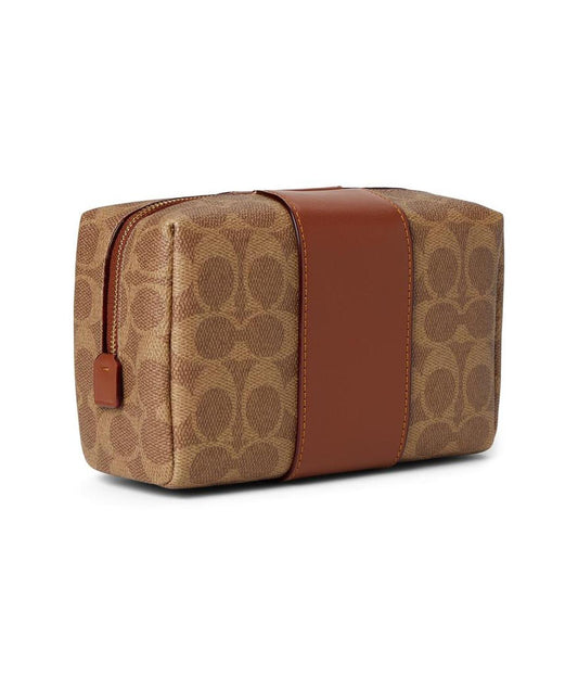 Essential Cosmetic Pouch In Signature Canvas