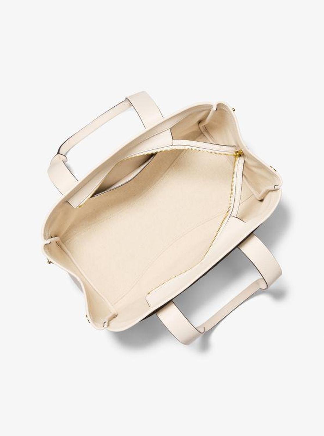 Romee Large Pebbled Leather Tote Bag