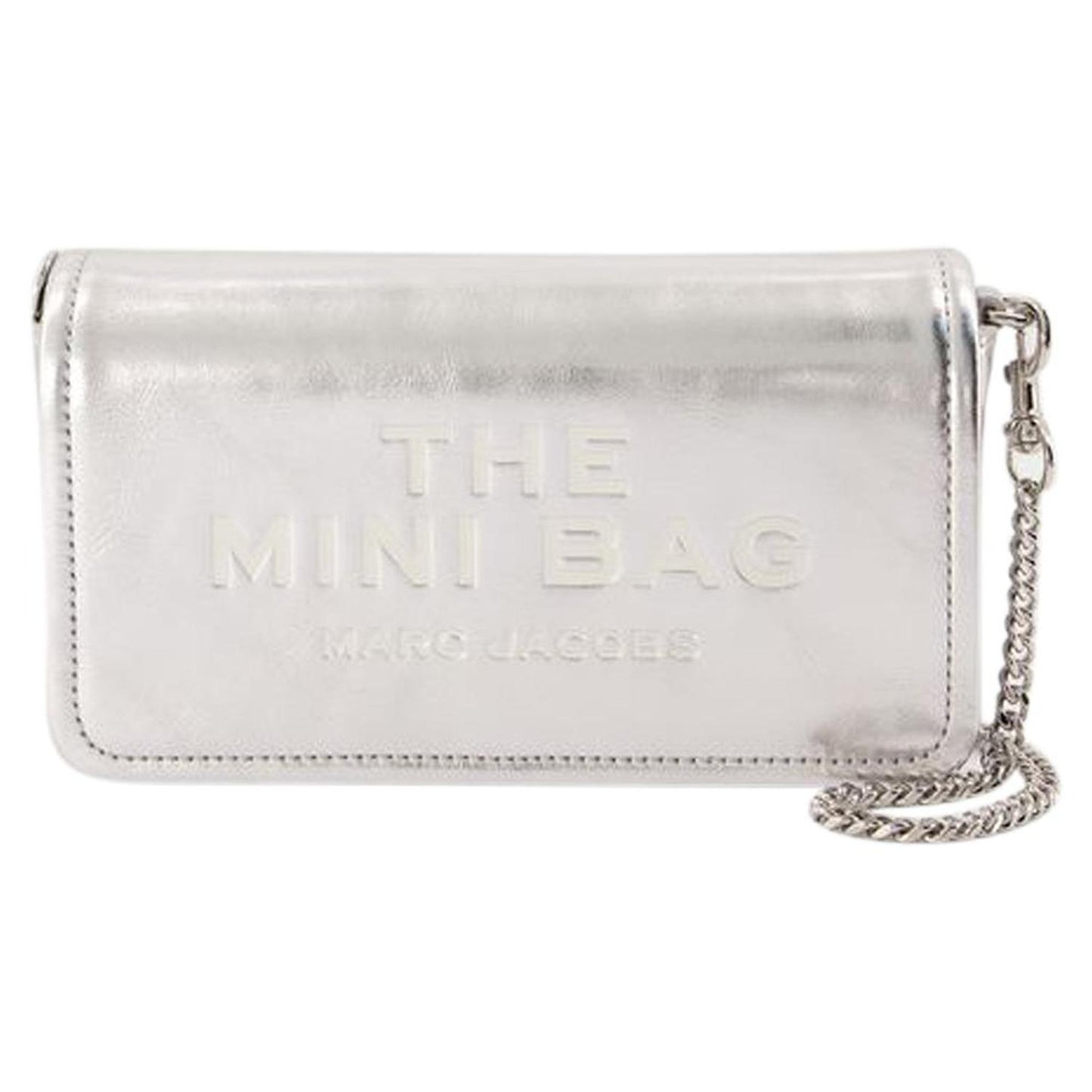 The Mini Bag - - Leather - Silver