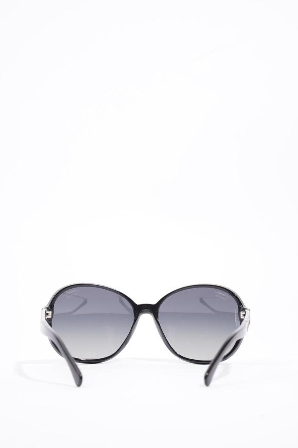 Chanel Chain Detail Polarized Sunglasses Acetate 135Mm